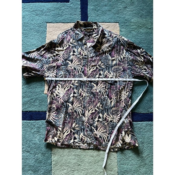Soft and breezy Men's casual short sleeve button-up, XL, Hawaiian - Picture 5 of 6